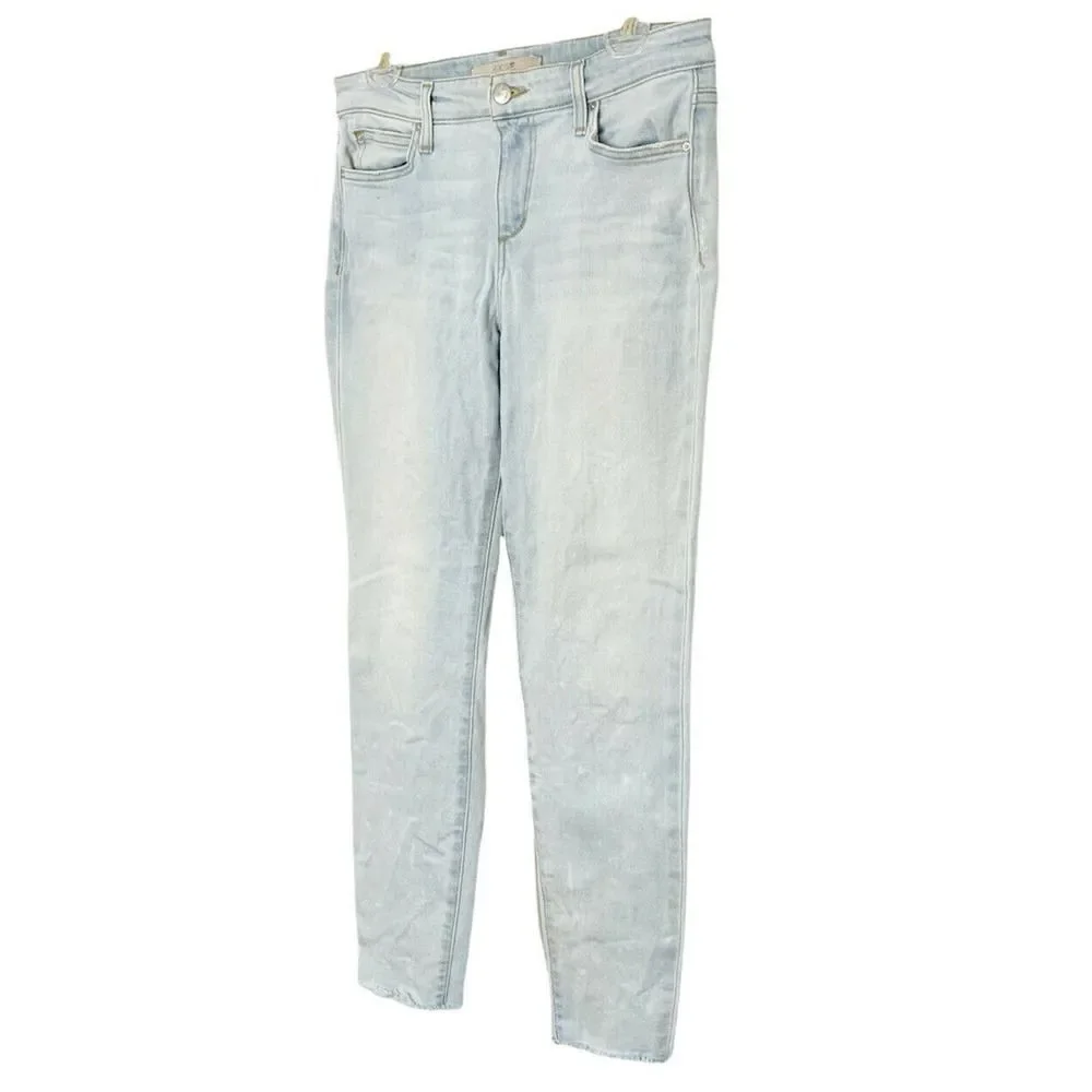 Joe’s Jeans Collector's Edition The Icon Mid Rise Skinny Crop Frayed Jeans 29